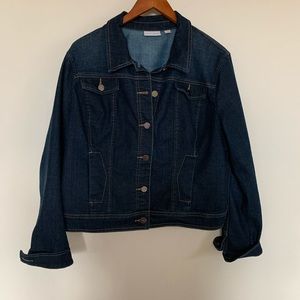 Dark Wash Jean Denim Jacket | Poshmark